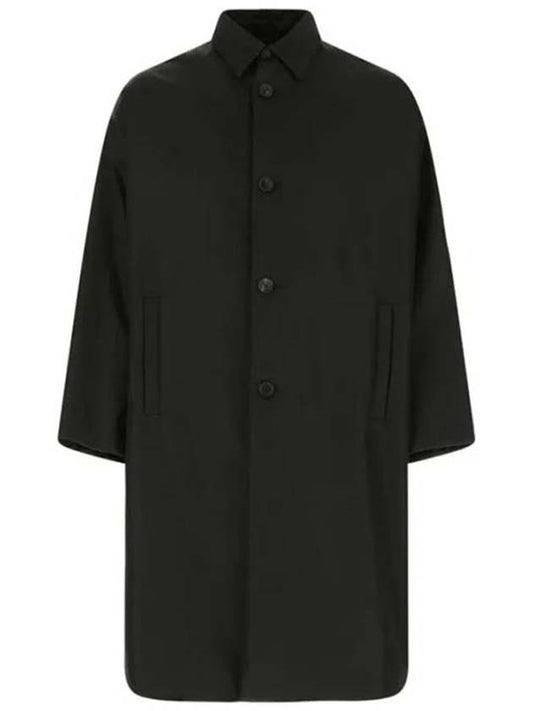 Men's Re-Nylon Raincoat Black SGB8911WQ8 F0002 STK - PRADA - BALAAN 1