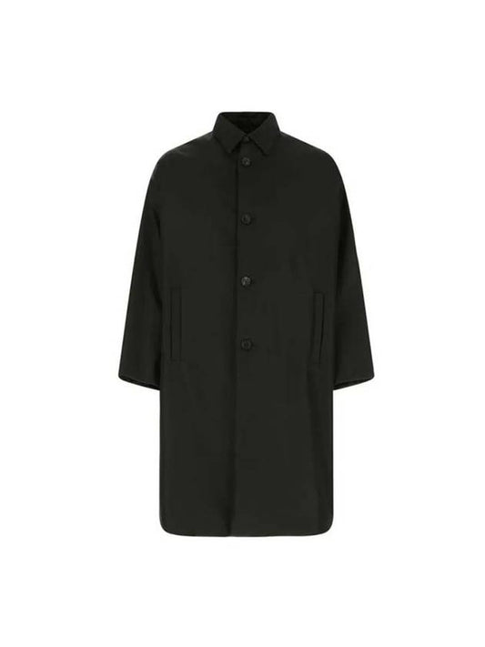 Men's Re-Nylon Rain Coat Black - PRADA - BALAAN 2
