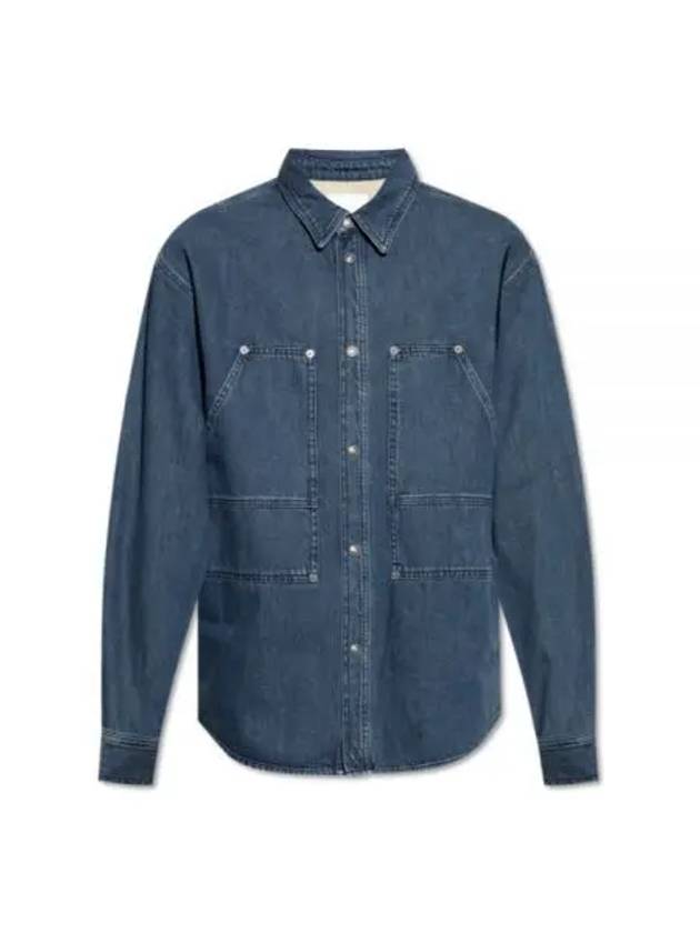 Owenn Denim Shirt Blue - ISABEL MARANT - BALAAN 2