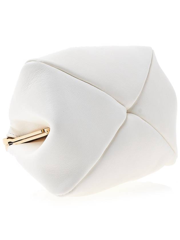 Goji Leather Pouch Bag White - JIL SANDER - BALAAN 6