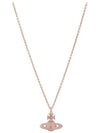 Carmella Bath Relief Pendant Necklace Pink Gold - VIVIENNE WESTWOOD - BALAAN 4