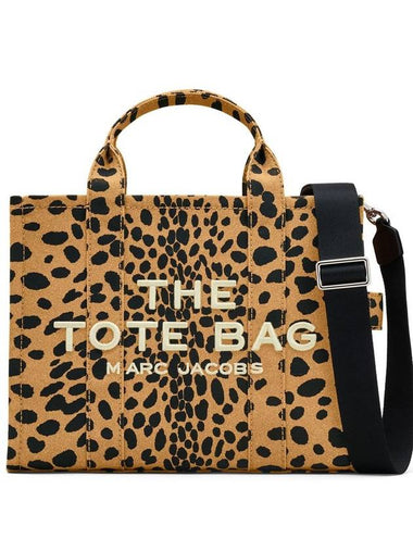 Marc Jacobs The Medium Cheetah Canvas Tote Bag - MARC JACOBS - BALAAN 1