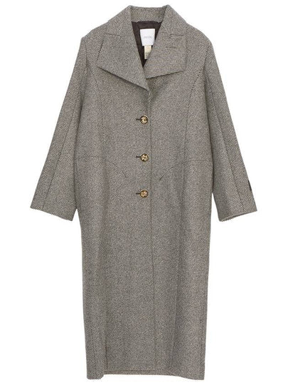 Virgin Wool Single Coat Graphite - PATOU - BALAAN 2