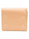 Stitch Unvalve Mini Half Wallet Beige - MAISON MARGIELA - BALAAN 3