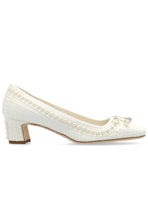 Jimmy Choo Heeled Shoes ‘Elme’, Women's, White - JIMMY CHOO - BALAAN 1