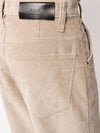 Alex Fit Cotton Corduroy Velvet Wide Pants Beige - AMI - BALAAN 5