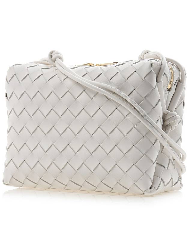 Loop Camera Small Cross Bag White - BOTTEGA VENETA - BALAAN 3