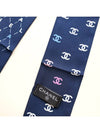 Scarf CC Navy AA9244 Bandeau - CHANEL - BALAAN 7