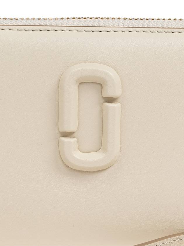 Marc Jacobs Leather Wallet ‘The J Marc’, Women's, Cream - MARC JACOBS - BALAAN 5