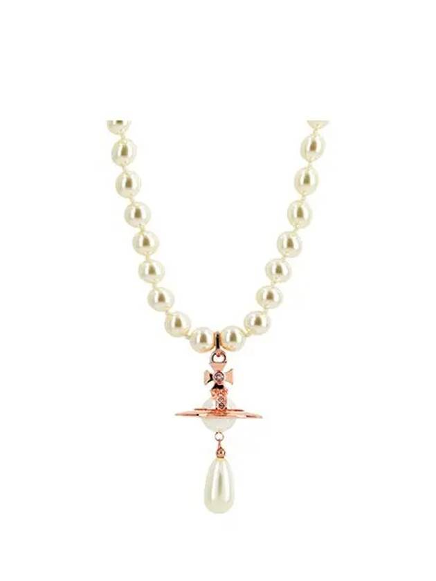 ORB drop pearl necklace - VIVIENNE WESTWOOD - BALAAN 4