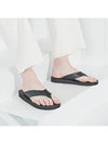 S4012 North Island Leather Flip Flop Vanta Black - MIAMIPROJECT - BALAAN 1