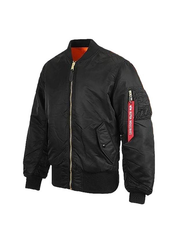 MA 1 Heritage Bomber Jacket Black - ALPHA INDUSTRIES - BALAAN 1