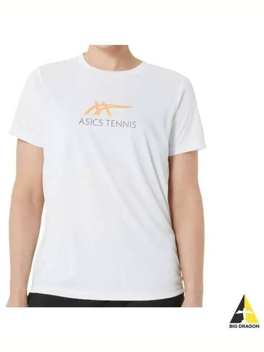 Court Tennis Graphic Tee W 2042A322109 Short Sleeve T Shirt - ASICS - BALAAN 1