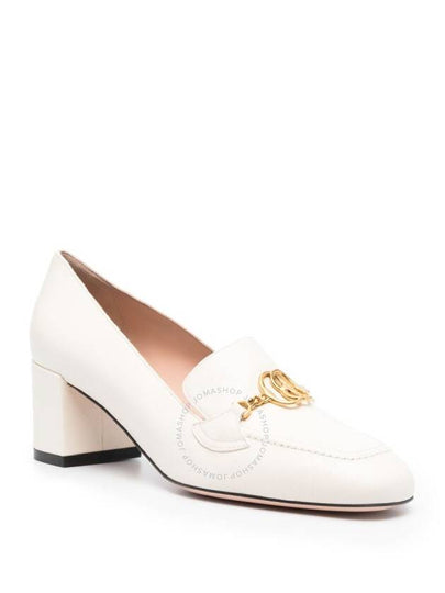 Bally Ellyane 50mm Almond-Toe Leather Pumps - BALLY - BALAAN 2