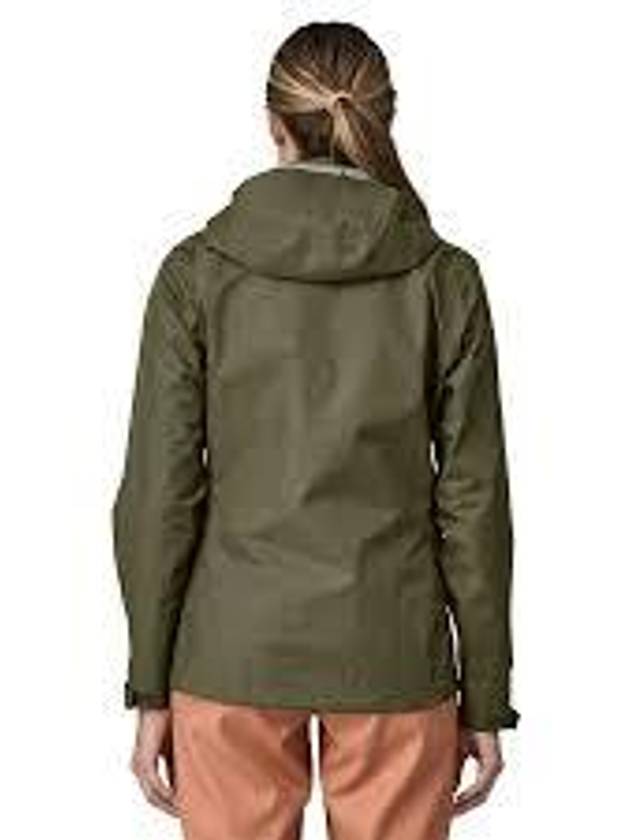 Women's Torrent Shell 3L Rain Jacket Pine Needle Green - PATAGONIA - BALAAN 3