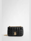 Quilted Lula Mini Leather Cross Bag Black - BURBERRY - BALAAN 3