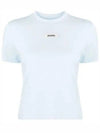 Le Gros Grain Short Sleeve T-Shirt Light Blue - JACQUEMUS - BALAAN 2