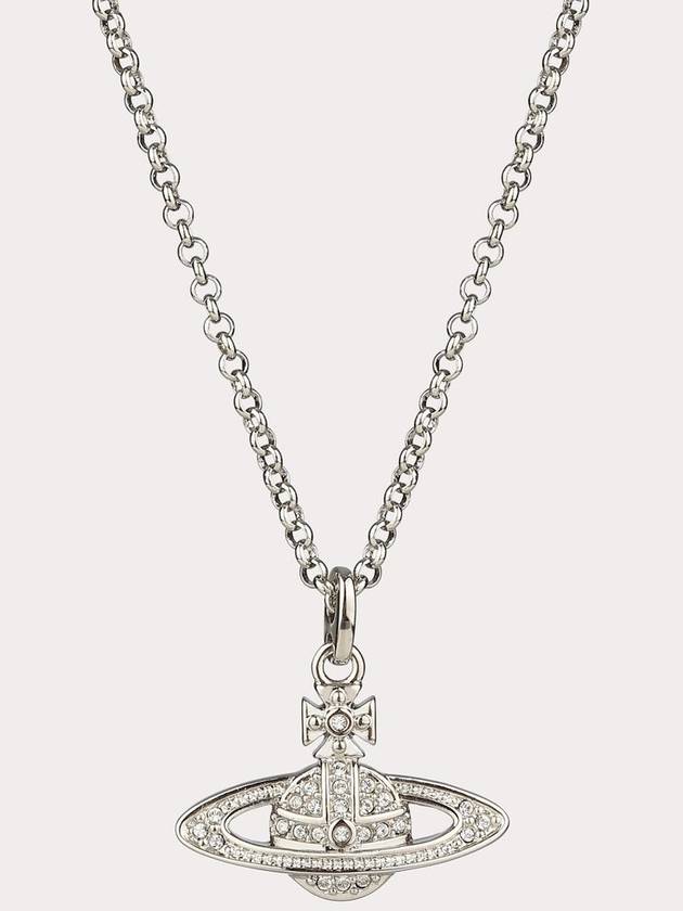 Mini Bas Relief Pendant Necklace Silver - VIVIENNE WESTWOOD - BALAAN 3