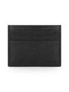 Classic Grain Leather Zipper Card Wallet Black - MULBERRY - BALAAN 6