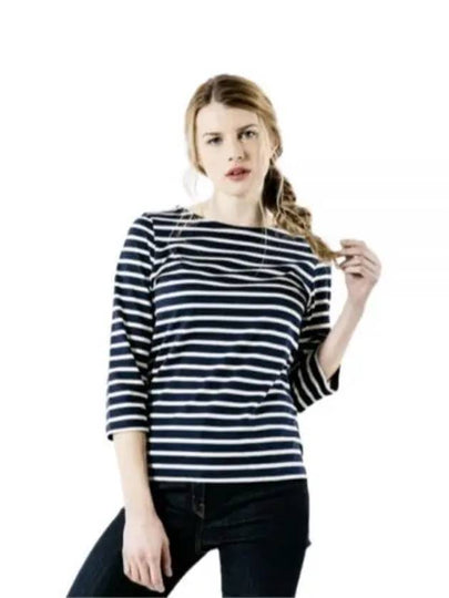 Galathee Striped Sailor Long Sleeve T-Shirt Navy - SAINT JAMES - BALAAN 2