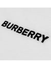 Men's Striped Neck Short Sleeve T-Shirt White - BURBERRY - BALAAN 5