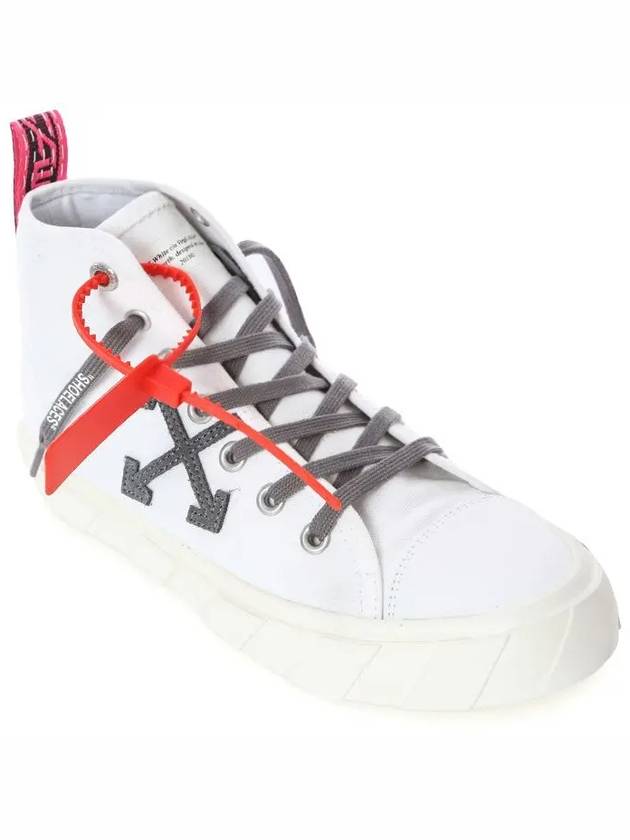 Arrow mid-top canvas sneakers OMIA119S 19C21034 0106 - OFF WHITE - BALAAN 1