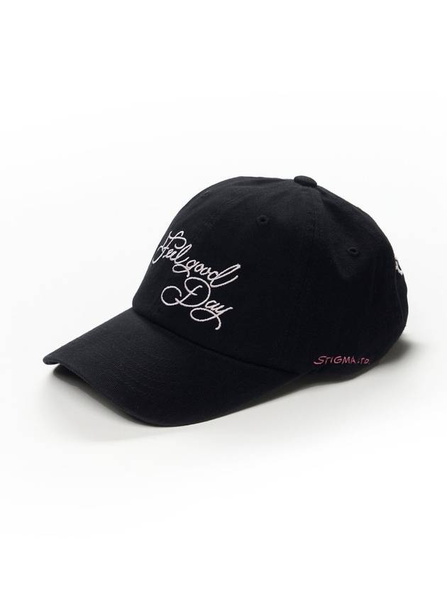 Flower Pigment Biowashed Ball Cap Black - STIGMA - BALAAN 2