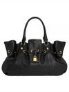 Medium Abbey Supple Calfskin Tote Bag Black - CELINE - BALAAN 2