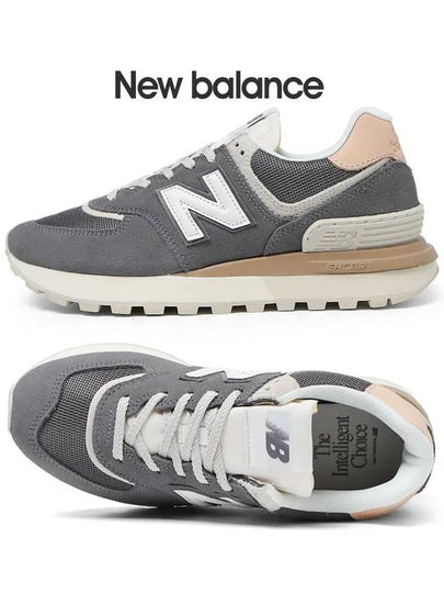 574 Legacy Low Top Sneakers Apollo Grey - NEW BALANCE - BALAAN 2