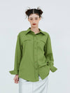 Double lip color shirt yellowish green - KOOKEESEE - BALAAN 2