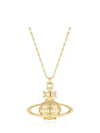 resin pendant necklace gold - VIVIENNE WESTWOOD - BALAAN.
