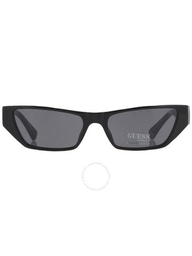 Guess Smoke Rectangular Unisex Sunglasses GU8232 01A 56 - GUESS - BALAAN 1