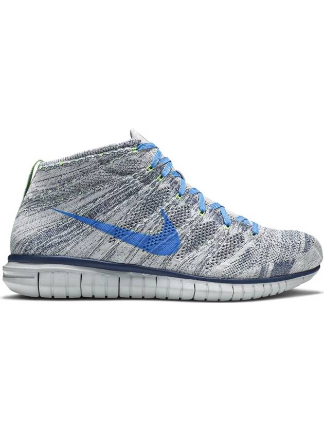 Flyknit Chukka Low Top Sneakers Wolf Grey - NIKE - BALAAN 1