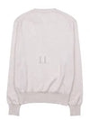 ORB Embroidered Crew Neck Knit Top Cream - VIVIENNE WESTWOOD - BALAAN 2