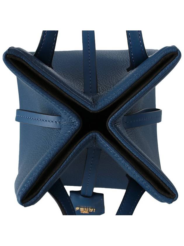 Origami Mini Bucket Bag Blue - FENDI - BALAAN 10