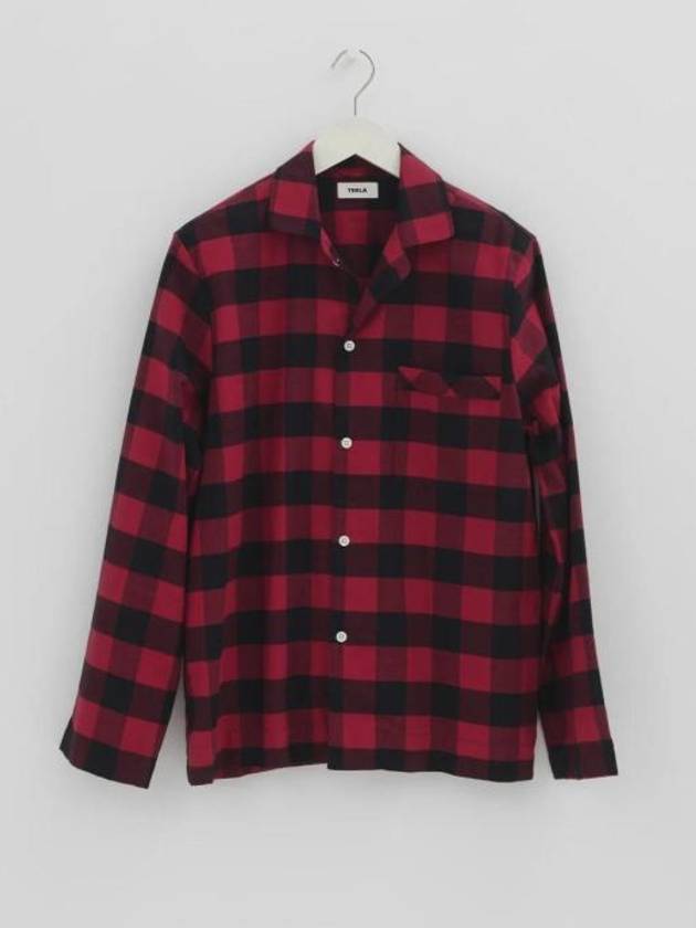 Shirt SWTRDG Free Red Gingham - TEKLA - BALAAN 1