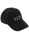 Logo Cap Black - VALENTINO - BALAAN 5