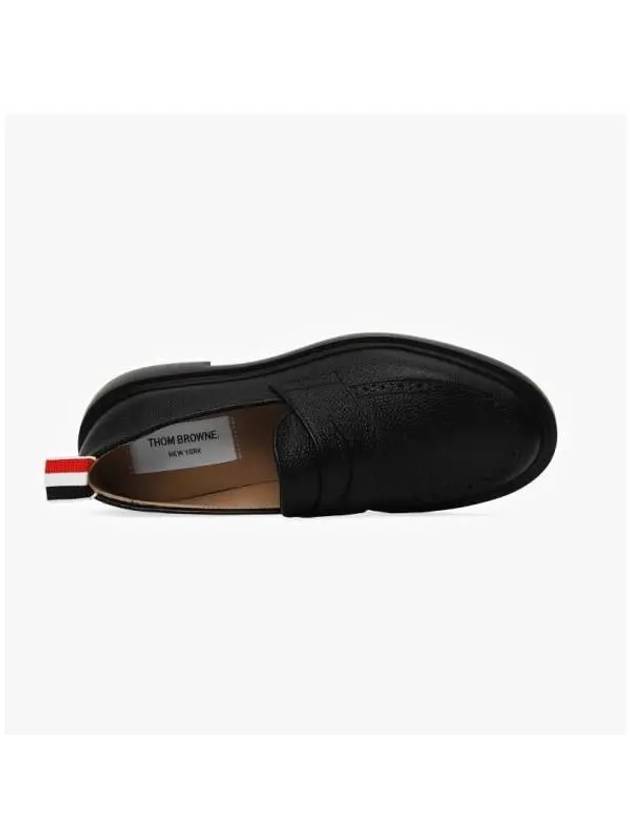 Lightweight Sole Penny Loafer Black - THOM BROWNE - BALAAN 4