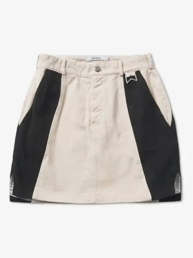 Refurbished Flight Skirt Black Natural RHFW22SK066680241024 - RHUDE - BALAAN 1