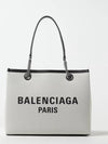 Duty Free Canvas Tote Bag White - BALENCIAGA - BALAAN 2