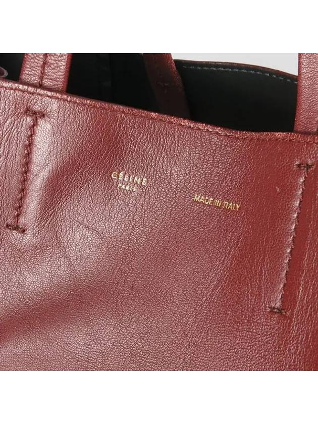 burgundy tote bag - CELINE - BALAAN 4