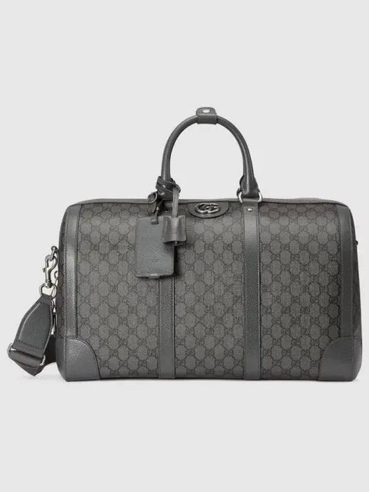 Ophidia Medium Duffel Bag Gray Black Supreme 724642UULHK8576 - GUCCI - BALAAN 1