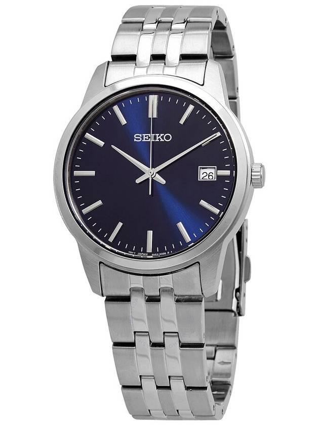 Seiko Essentials Quartz Blue Dial Men's Watch SUR399 - SEIKO - BALAAN 1