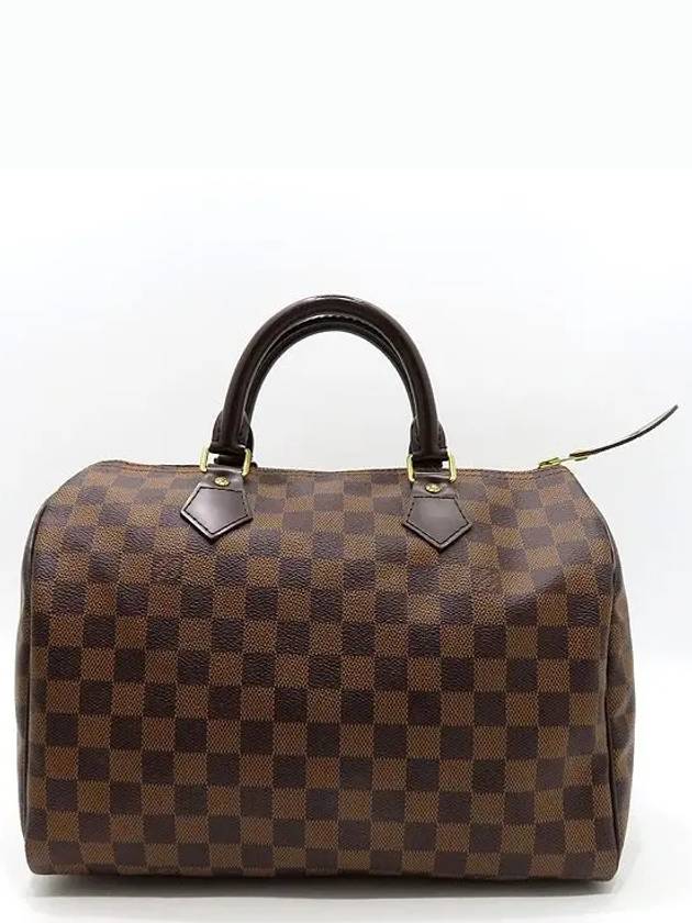 N41531 Damier Eben Canvas Speedy 30 Tote Bag - LOUIS VUITTON - BALAAN 1