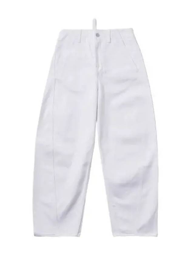 Ackerman Curve Leg Denim Pants OPIC White Jeans - STUDIO NICHOLSON - BALAAN 1