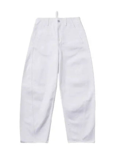 Ackerman Curve Leg Denim Pants OPIC White - STUDIO NICHOLSON - BALAAN 1