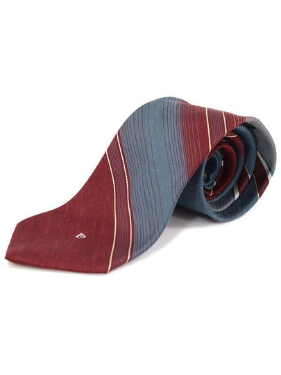 Pierre Cardin multi color polyester striped pattern tie - ETC - BALAAN 2