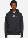 Sportswear Swoosh French Terry Hoodie Black - NIKE - BALAAN 2