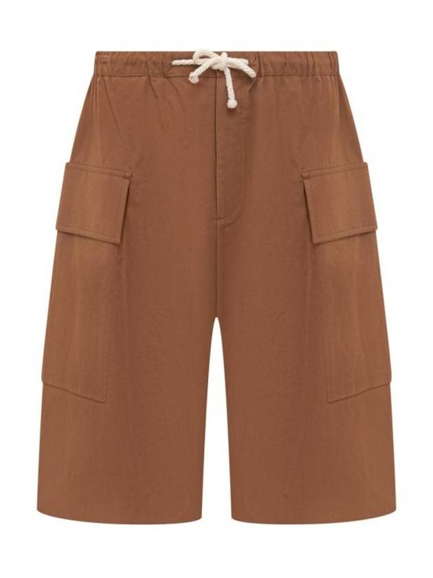 Short Pants J47KA0118J45127224 BROWN - JIL SANDER - BALAAN 1