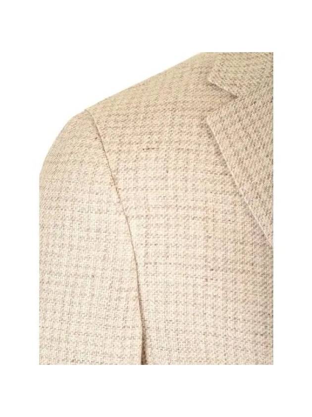 Ermenegildo Zegna Linen Cotton Single Jacket 776700A7 1D7SG0 - ERMENEGILDO ZEGNA - BALAAN 4